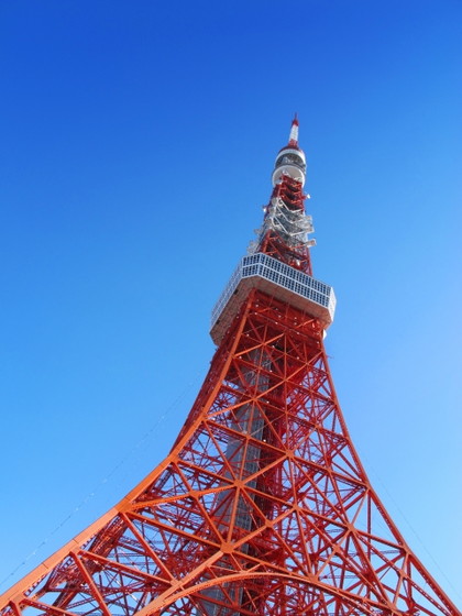 東京タワー青空