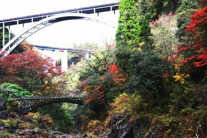 高千穂峡の紅葉